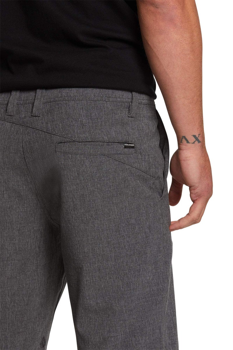 Volcom Men's Frickin SNT Static 21" Modern Hybrid Short, CHARCOAL HEATHER, 32 - Image 5